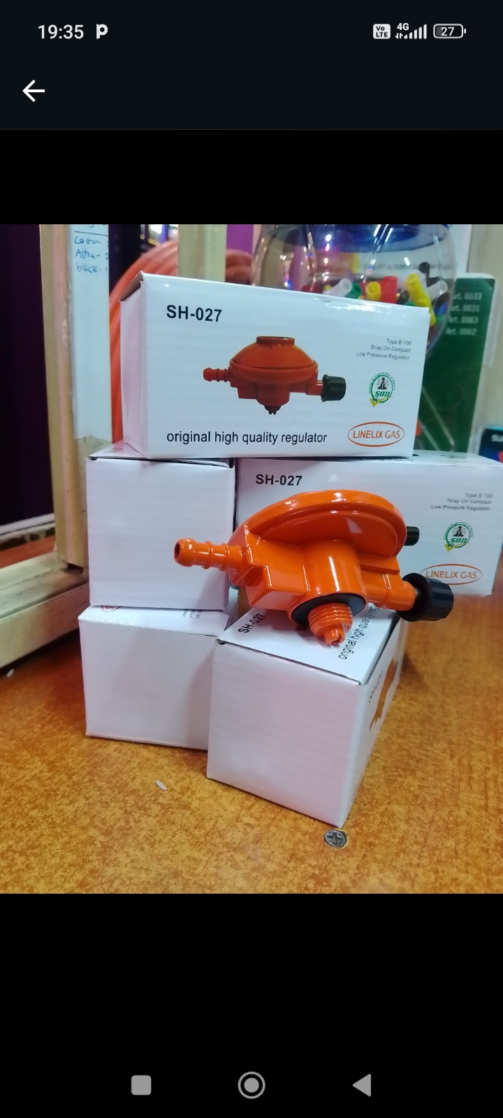 Linex 6kg regulator